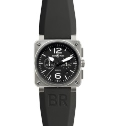 Bell & Ross Chronograph 42mm Mens Watch Replica BR 03-94 STEEL